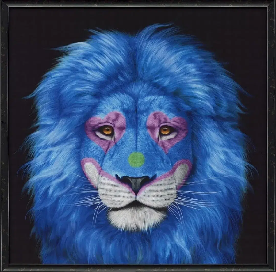 고상우 작가 Pierrot Lion scarf